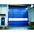 Wind Resistant Stacking PVC Fabric Door For Warehouse